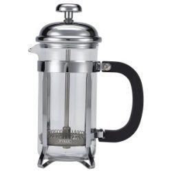 3 Cup Cafetiere Chrome Pyrex 350ml