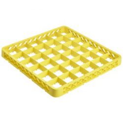 Genware 36 Compartment Extender Yellow