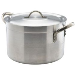 Aluminium Stewpan With Lid 34Litre