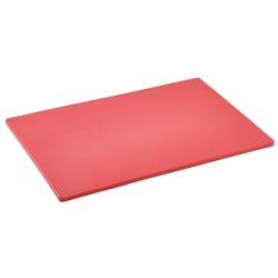 GenWare Red Low Density Chopping Board 18 x 12 x 0.5"