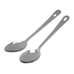 S/St.Serving Spoon 12" With Hanging Hole