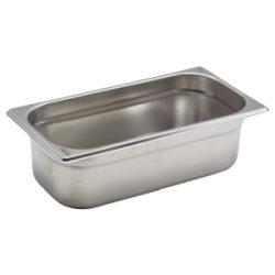 Stainless Steel Gastronorm Pan 1/3 - 100mm Deep