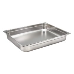 Stainless Steel Gastronorm Pan 2/1 - 100mm Deep