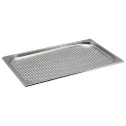 Perforated Stainless Steel Gastronorm Pan 1/1 - 20mm Deep