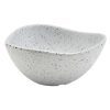 White Granite Melamine Triangular Ramekin 3.5oz