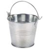 Galvanised Steel Serving Bucket 8.5cm Dia