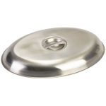 GenWare Stainless Steel Cover For Oval Vegetable Dish 25cm/10"