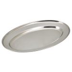 GenWare Stainless Steel Oval Flat 40.5cm/16"