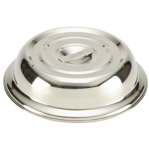 Round S/St. Plate Cover For 8" Plate