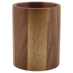 GenWare Acacia Wood Cutlery Cylinder