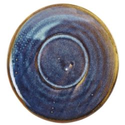 Terra Porcelain Aqua Blue Saucer 14.5cm