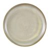 Terra Porcelain Matt Grey Coupe Plate 24cm
