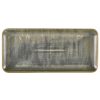 Terra Porcelain Matt Grey Narrow Rectangular Platter 30 x 14cm