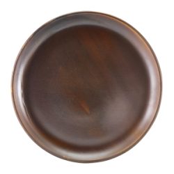 Terra Porcelain Rustic Copper Coupe Plate 27.5cm