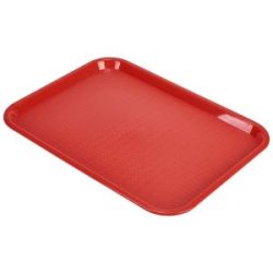 Fast Food Tray Red Large