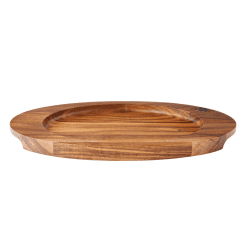 Oval Wood Board 12 x 7 Inch