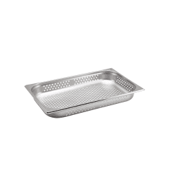 Perforated Stainless Steel Gastronorm Pan 1-1 - 65mm Deep