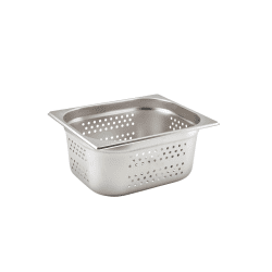 Perforated Stainless Steel Gastronorm Pan 1-2 - 150mm Deep