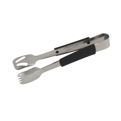 Plastic Handle Buffet Tongs Black