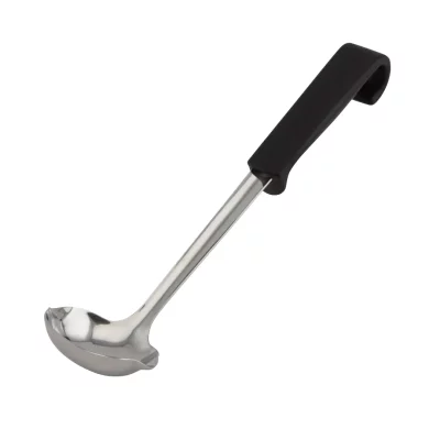 Plastic Handle Sauce Ladle Black