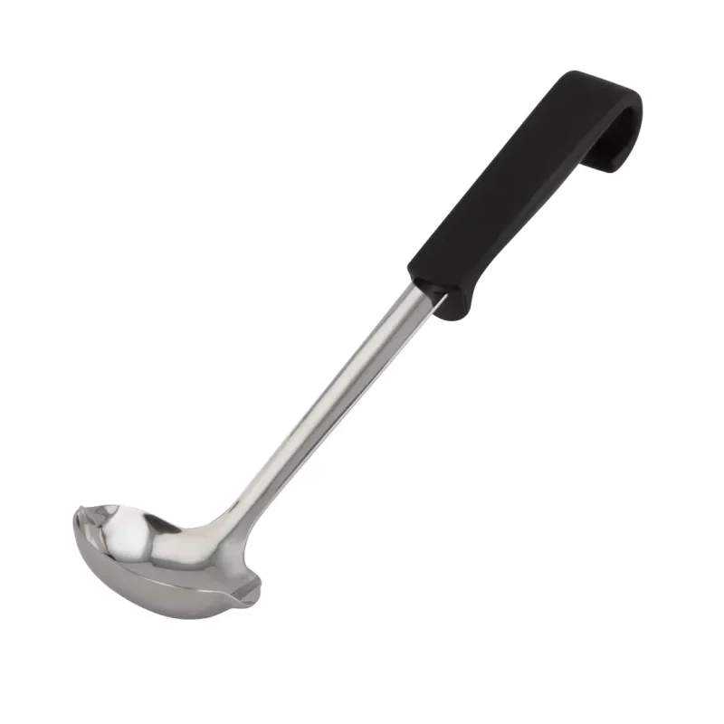 Plastic Handle Sauce Ladle Black