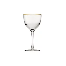 Refine Nick & Nora Gold Rim 6oz