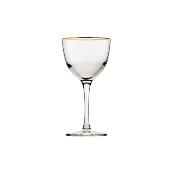 Refine Nick & Nora Gold Rim 6oz