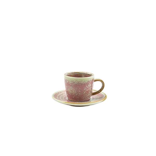Rose Terra Espresso Cup and Saucer