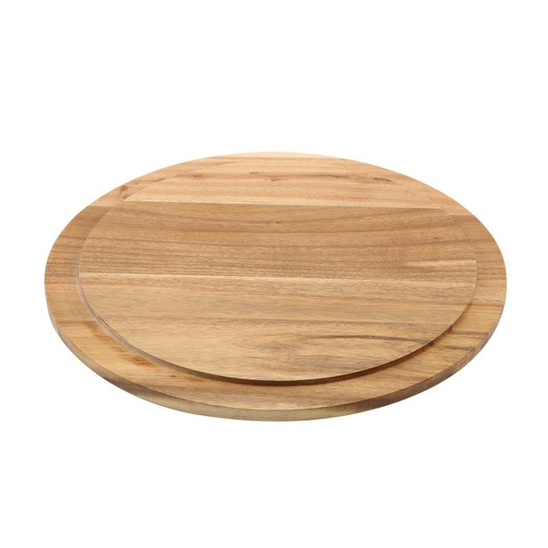 Round Wood Serving - Cake Board