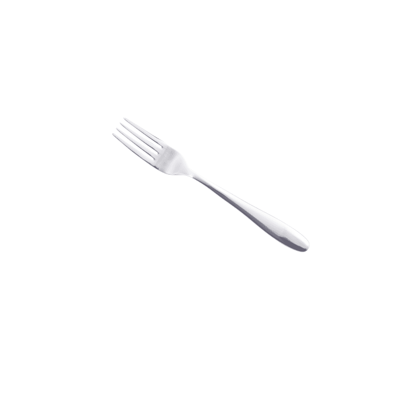 Saffron Dessert Fork Angled View