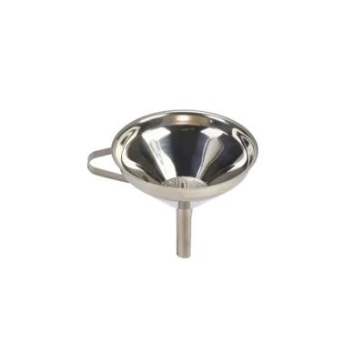 Stainless Steel 5 inch funnel with removable strainer