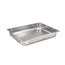 Stainless Steel Gastronorm Pan 2-1 - 100mm Deep