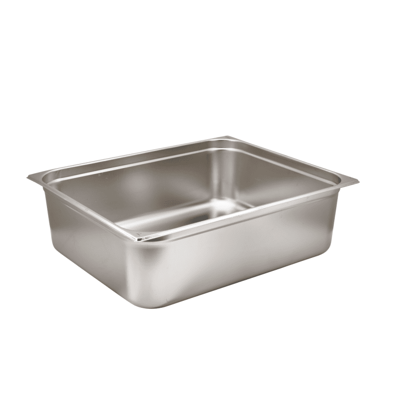 Stainless Steel Gastronorm Pan 2-1 - 200mm Deep