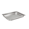 Stainless Steel Gastronorm Pan 2-1 - 65mm Deep