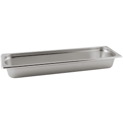 Stainless Steel Gastronorm Pan 2-4 - 65mm Deep