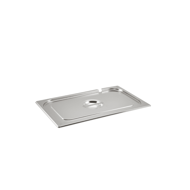 Stainless Steel Gastronorm Pan Notched Lid 1-1