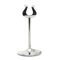 Stainless Steel Menu Stand 10cm