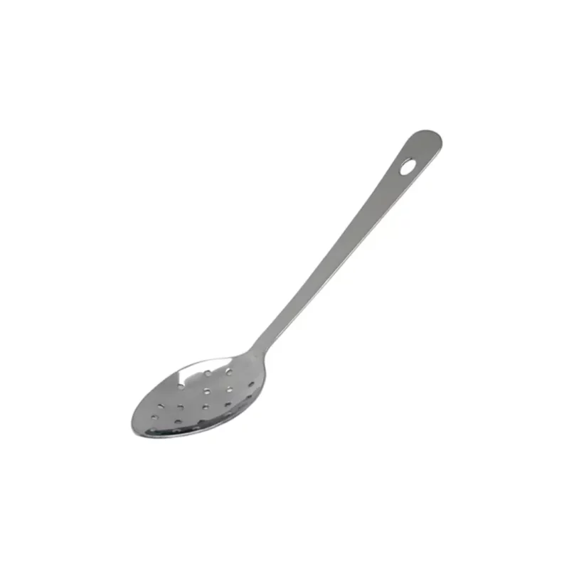 Stainless Steel Perforated Spoon 12 Inch With Hanging Hole