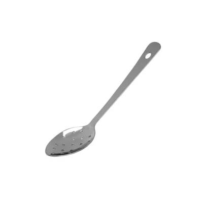 Stainless Steel Perforated Spoon 14 Inch With Hanging Hole