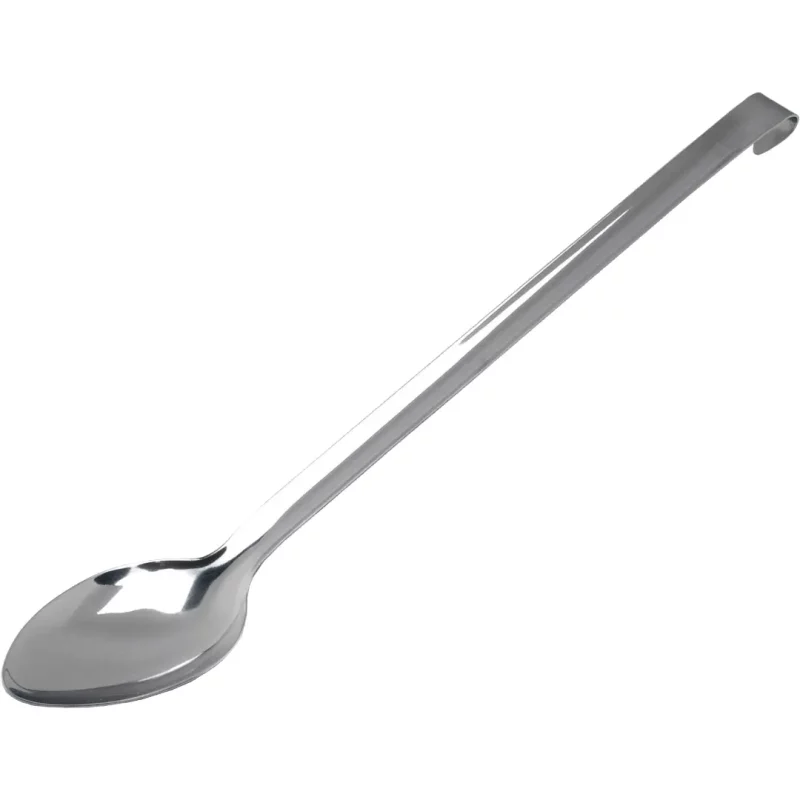 Stainless Steel Serving Spoon 350mm With Hook Handle