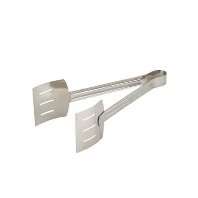 Stainless Steel Wide Blade Serving Tongs