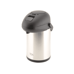 Tea Inscribed Vacuum Pump Pot 2-5 litre capacity
