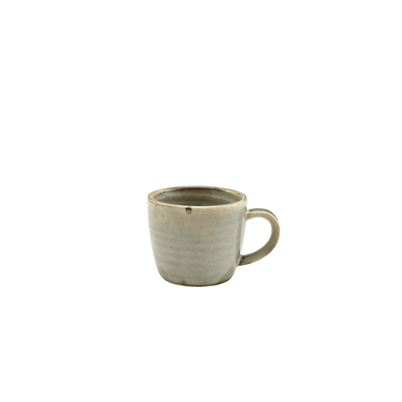 Terra Smoke Grey Porcelain Espresso Cup