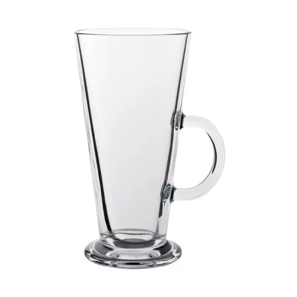 Toughened Columbia Latte Glass 13oz