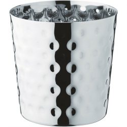 Stainless S Hammered Cup 3.5" (9cm) 13.75oz (39cl)