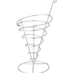 Wire Cone 4.75" (12cm) H: 8.75" (22cm)