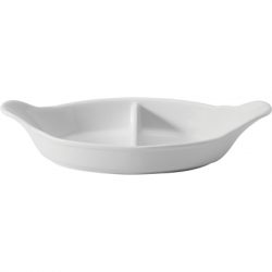 Titan Oval Eared Divided Dishes 11" (28cm)