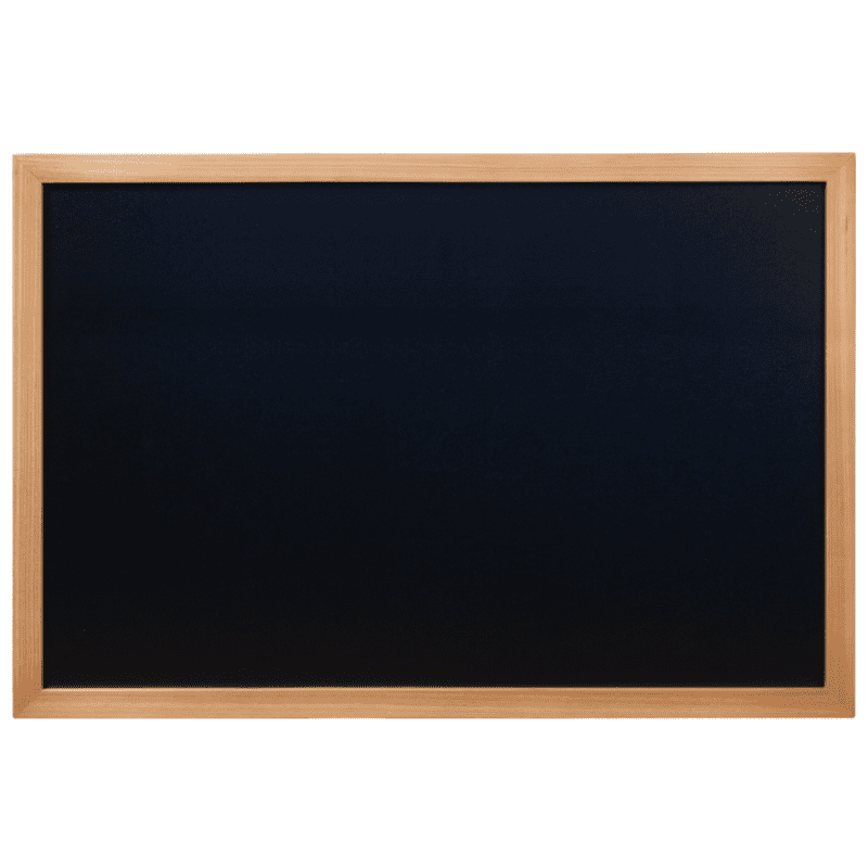 Wall Chalk Board 60 x 80cm Teak