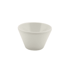 White Melamine Conical Buffet Bowl 8-5cm