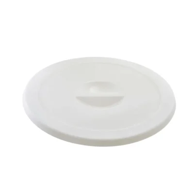 White Polyethylene Bin Lid